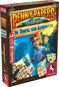 Penny Papers Adventure: Im Tempel von Apikhabou - W�rfelspiel