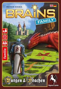 Brains Family: Burgen & Drachen - Puzzlespiel