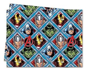 Marvel Avengers Mighty Kunststoff-Tischdecke 120 x 180 cm