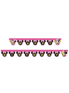 Minnie Mouse Pappe Birthday Banner, 2m