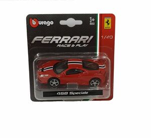 Bburago 18-36001 - Ferrari Race & Play: Modellauto 458 Speciale, 1:43