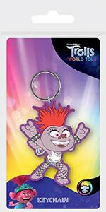 Trolls - Barb - Schl�sselanh�nger aus Gummi