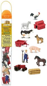 Safari 682604 Auf der Farm Toob Mini Spielfiguren - Set