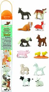 Safari 681204 FarmBabys Toob Mini Spielfiguren - Set