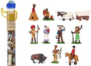 Safari 680904 Wild West Toob Mini Spielfiguren - Set
