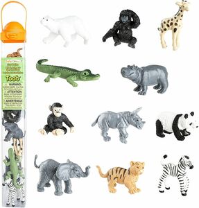 Safari 680004 Zoo Babies Miniatur-Replika