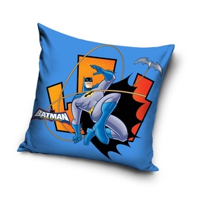 Batman - Kopfkissenbezug blau 40x40cm
