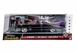 Jada Toys 253255006 - DC Comics Bombshells 1959 Cadillac, 1:24