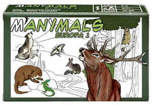 Manimals Europa 1  - Kartenspiel - Adlung 71048