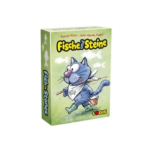 LOGIS Spiele 59018 - Fische und Steine Kartenspiel