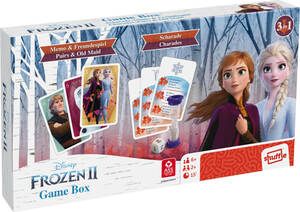 ASS Altenburger 22501550 Disney Frozen 2 (Die Eiskönigin 2) - Spielebox 3in1