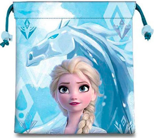 Disney Frozen 2 / Eisk�nigin - kleiner Beutel / S�ckchen 22cm / Pausenbrot-Beutel