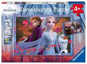 Ravensburger 05010 Disney Frozen 2 / Eisknigin 2 Puzzle 2x24 Teile