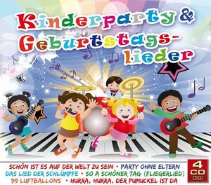 Kinderparty & Geburtstagslieder 4er CD