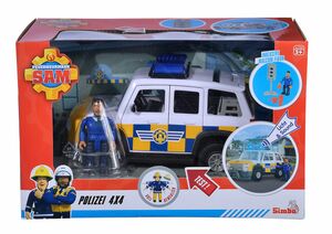 Feuerwehrmann Sam - Polizeiauto 4x4 mit Figur