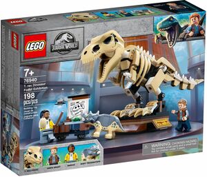 LEGO� 76940 - Jurassic World(TM) T. Rex-Skelett in der Fossilienausstellung (198 Teile)
