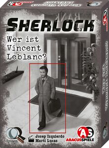 Abacus Spiele 48203 - Sherlock - Wer ist Vincent Leblanc? - Kartenspiel