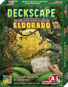 Abacus Spiele 38183 - Deckscape - Das Geheimnis von Eldorado - Kartenspiel