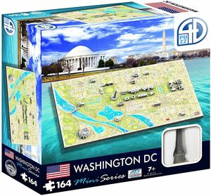 4D Cityscape 70006 - Washington DC Mini Puzzle