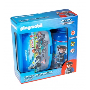 Playmobil® - Brotdose & Trinkflasche Polizei