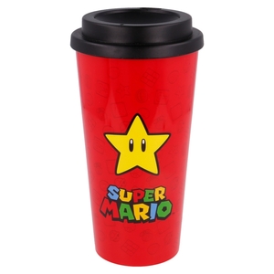 Stor 01379 - Nintendo - Super Mario - doppelwanige Kaffeebecher 520ml