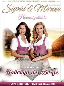Sigrid & Marina: Halleluja der Berge, Fanedition (DVD+CD)