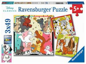 Ravensburger 05155 - Tierisch gut drauf Puzzle, 3x49 Teile