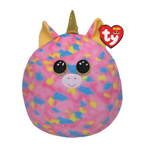 Ty 39287 - Squish-A-Boo Fantasia Einhorn Pl�sch Kissen - 20cm