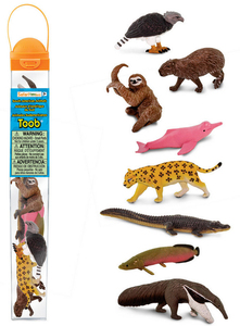 Safari 100684 - Spielfiguren-Set, Tiere Sdamerikas 5-7,5cm