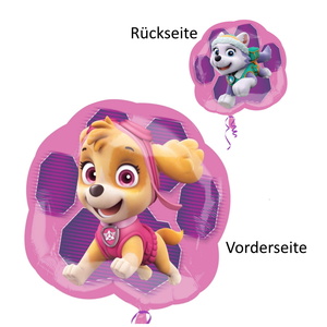 SuperShape Paw Patrol Girls Folienballon 63 x 58cm