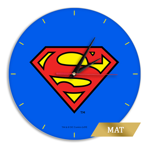Wanduhr Matt - Superman