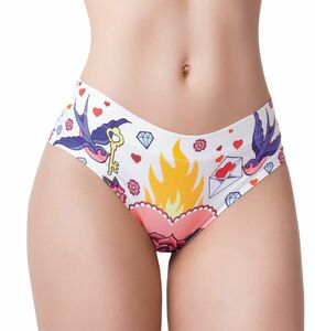 Memme - Damen Dessous Slip Love Old School, Gr. M