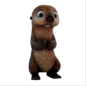 Findet Dorie: Otter Spielfigur 5cm - Bullyland 12629