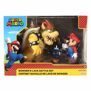 Nintendo Super Mario - Spielfiguren-Set Bowser vs. Mario