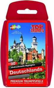 Top Trumps - 30 eindrucksvolle Highlights Deutschland - Kartenspiel