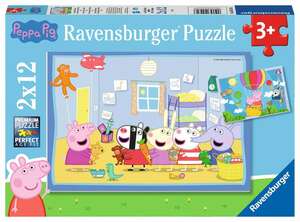 Puzzle Peppa Pig 2x12 Teile - Ravensburger 05574
