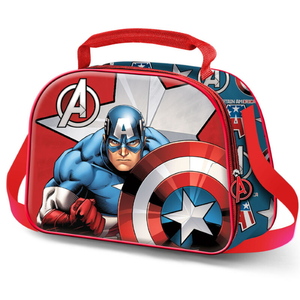 Marvel Avengers Captain America 3D Frhstckstasche