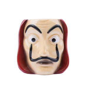 Haus des Geldes: Maske - 3D Kaffeetasse 350ml