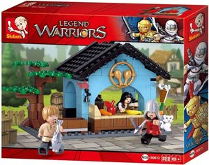 Legend Warriors: Lebensmittelh�ndler - Konstruktionsspielzeug Sluban M38-B0612