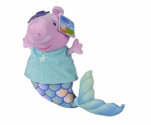 Peppa Pig - Plschfigur Meerjungfrau Peppa 30cm