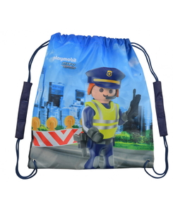 Playmobil Turnbeutel Police 38 x 35 cm Polyester