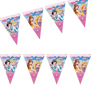 Disney Princess Glamour - Plastik Flaggen Banner