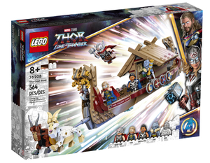 LEGO 76208 - Marvel - Super Heroes Das Ziegenboot - Spielset
