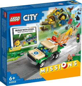 LEGO 60353 City Tierrettungsmissionen - Spielset