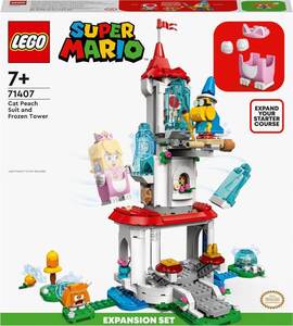 LEGO 71407 Super Mario Set Katzen-Peach-Anzug und Eisturm Spielspass - Spielset