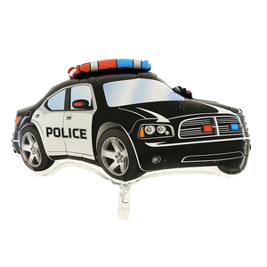 Polizei Auto gro - Folienballon - 52 cm