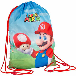 Nintendo: Super Mario - Sportbeutel / Turnbeutel
