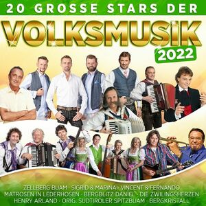 20 groe Stars der Volksmusik 2022 [CD]