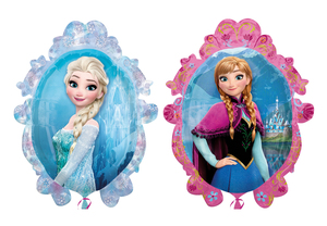 Disney Frozen Die Eisk�nigin Spiegelform - Folienballon - 69 cm