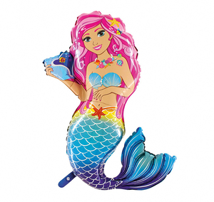 Meerjungfrau - Folienballon - 93 cm